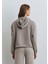 Sporty Lux Yarı Fermuarlı Gri Tencel Tm Modal Sweatshirt 1S10280-70352 4