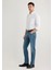 Martin Mavi Black Puslu Vintage Koyu Mavi Jean Pantolon 0037889348 3