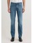 Martin Mavi Black Puslu Vintage Koyu Mavi Jean Pantolon 0037889348 4