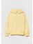 Logo Baskılı Çizgili Sarı Sweatshirt 7S10100-89149 2