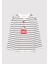 Hello Kitty Baskılı Siyah Çizgili Tişört 7610306-85308 2