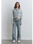 Risa Real Blue Gölgeli Buz Mavi Jean Ceket 1110642-89204 2