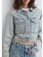 Risa Real Blue Gölgeli Buz Mavi Jean Ceket 1110642-89204 5