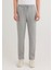 Gri Örme Pantolon 0010460-80018 4