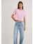 Pembe Crop Basic Tişört 1613072-71117 2