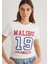 Malibu Baskılı Ekru Tişört 1613083-70057 1