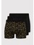 3lü Baskılı Siyah Boxer 0911910-900 1
