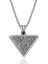 Gümüş Üçgen Muhammed Muskalık Kolye 1