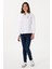 Kadın Beyaz Gömlek Basic 50298103-VR013 4