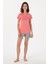 Kadın Pembe Pijama Takım 50312917-VR041 1