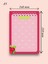 A5 Frambuaz Desenli Notepad - Not Defteri - Bloknot 2