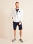 Erkek Beyaz Regular Fit Pamuklu Sweatshirt 2