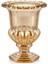 Seta Crystal Vazo Küçük Amber 22,5 x 17,5 cm 1