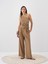 Kadın Camel Oversize Pantolon 2