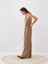 Kadın Camel Oversize Pantolon 4