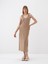 Camel Regular Fit Pamuklu Elbise 1