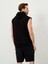 Siyah Oversize Pamuklu Sweatshirt 5