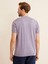Erkek Lila Regular Fit Pamuklu Basic Kazak 4