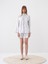 Kadın Beyaz Oversize Ceket 2