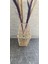 Bambu Çubuklu Halatlı Ahşap Vazo 45 cm 2