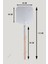 Alüminyum Pizza Fırın Küreği (40 Cm) - Pizza Küreği Alüminyum 40 cm - 65 cm Ahşap Saplı 2