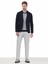 Lacivert Çizgili Modern Fit Ceket 2