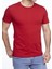 Erkek Slim Fit Bisiklet Yaka Kısa Kol Tişört 2