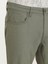 Haki Dokuma Slim Fit Casual Pamuk Karışımlı Pantolon 3