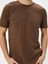 Erkek Slim Fit Bisiklet Yaka Kısa Kol Tişört 1
