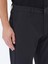 Siyah Dokuma Slim Fit Casual Pantolon 3