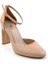 Bej Kadın Klasik Topuklu Ayakkabı K01209401009 2