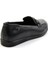 Siyah Leather Kadın Loafer Ayakkabı K01087238403 3