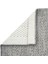 Grande 02 Gri Kaymaz Taban Yolluk Sisal Görünümlü Hol Koridor Halısı Yıkanabilir Kilim Halı Yolluk 5