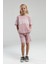 Kız Çocuk Pembe Bermuda Takım 1