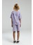 Kız Çocuk Mor Bermuda Takım 5