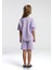 Kız Çocuk Mor Bermuda Takım 5