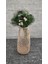 Güğüm Model Bambu Çubuklu Ahşap Vazo 38 cm 1