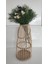 Güğüm Model Bambu Çubuklu Ahşap Vazo 38 cm 2