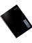 Flex A4 80 Yaprak Çizgisiz Spiralli Plastik Neon Kapak Defter Siyah 3
