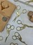 Kuş Desenli Metal Gold Renk Makas/söz Nişan Makası/kesme Makası 1