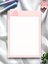 A4 Tavşan Desenli Notepad - Not Defteri - Bloknot (Çizgili) 1