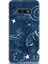 Samsung Galaxy S10E Kılıf Hd Baskılı - Notalar ve Kalpler Mavi 1