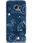 Samsung Galaxy S7 Edge Kılıf Hd Baskılı - Notalar ve Kalpler Mavi 1