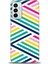 Samsung Galaxy M13 Kılıf Hd Baskılı - Renkli Çubuklar 1
