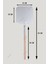 Alüminyum Pizza Fırın Küreği (25 Cm) - Pizza Küreği Alüminyum 25 cm - 65 cm Ahşap Saplı 4