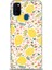 Samsung Galaxy M21 Kılıf Hd Baskılı - Limon ve Çiçekler 1