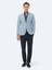 Açık Mavi Düz Slim Fit Ceket 2