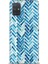 Samsung Galaxy A71 Kılıf Hd Baskılı - Mavi Çizgiler 1