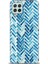 Samsung Galaxy M32 Kılıf Hd Baskılı - Mavi Çizgiler 1