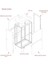 42U 800*1200 Flatpack 19'' Dikili Tip Inorax-Al Server Kabin Siyah 2 Yıl Üretici Garantili 5